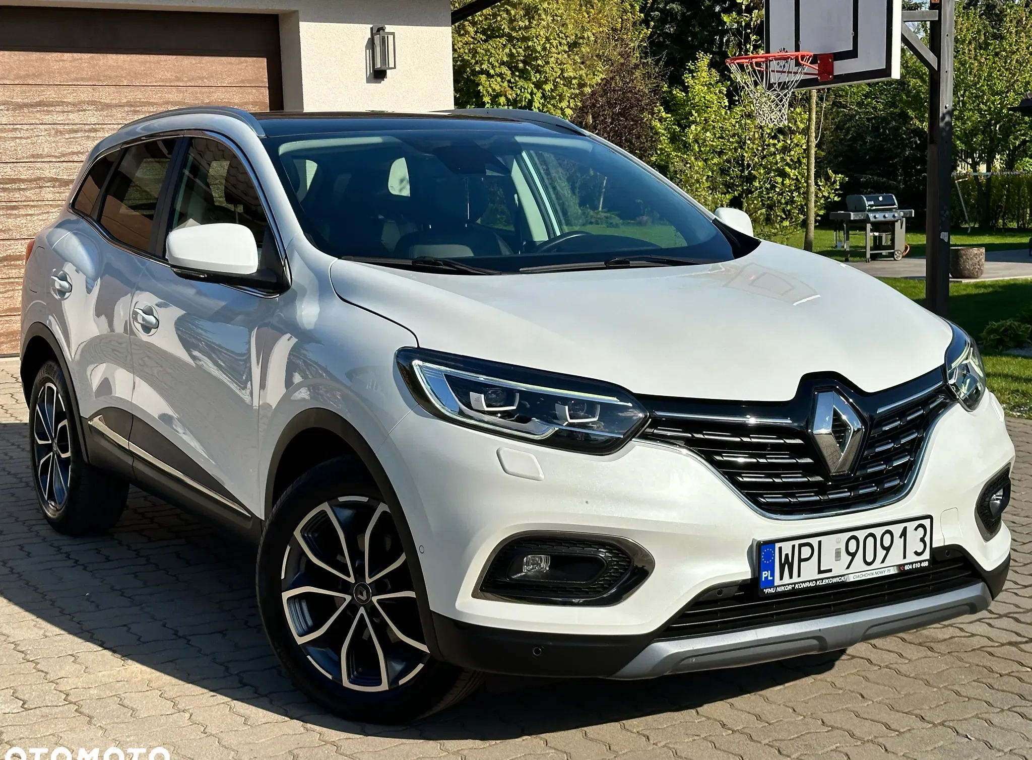 Renault Kadjar cena 83700 przebieg: 52273, rok produkcji 2020 z Płock małe 704